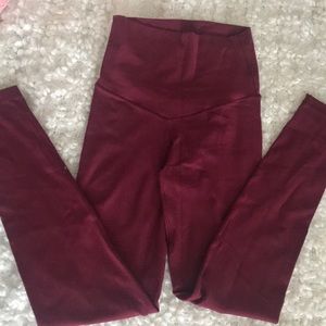 red aerie athletic leggings